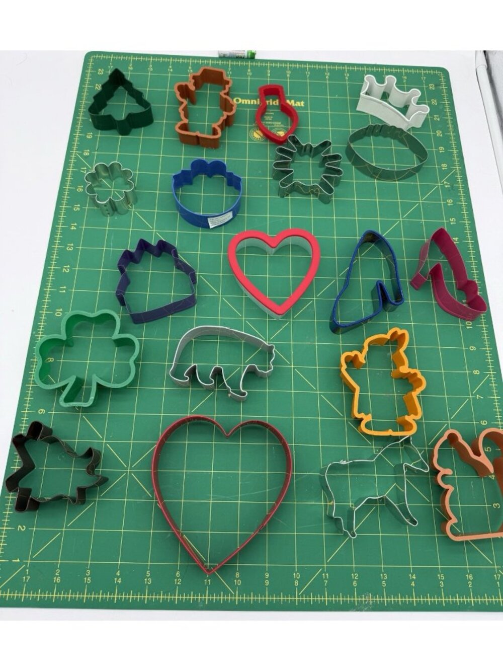 Lot Of 19 Cookie Cutters Holidays Princess Animals Shapes